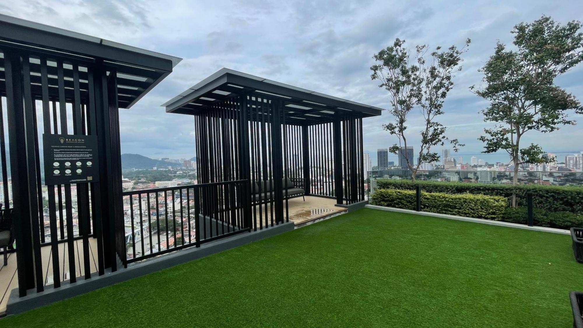 New Georgetown Instagramable 2Br Homestay For 10Pax 无敌美景两房民宿 Beacon Executive Suite 외부 사진