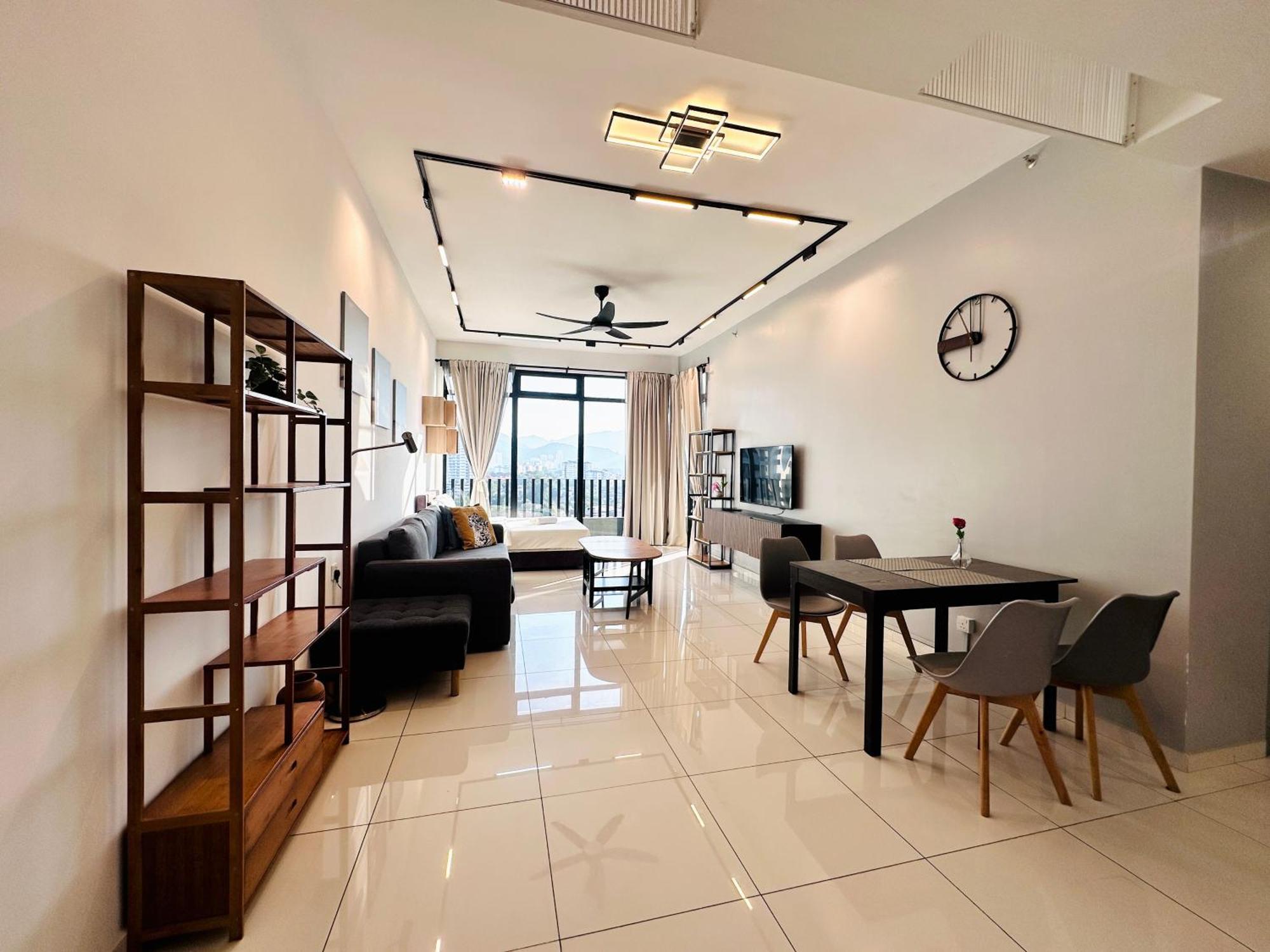 New Georgetown Instagramable 2Br Homestay For 10Pax 无敌美景两房民宿 Beacon Executive Suite 외부 사진