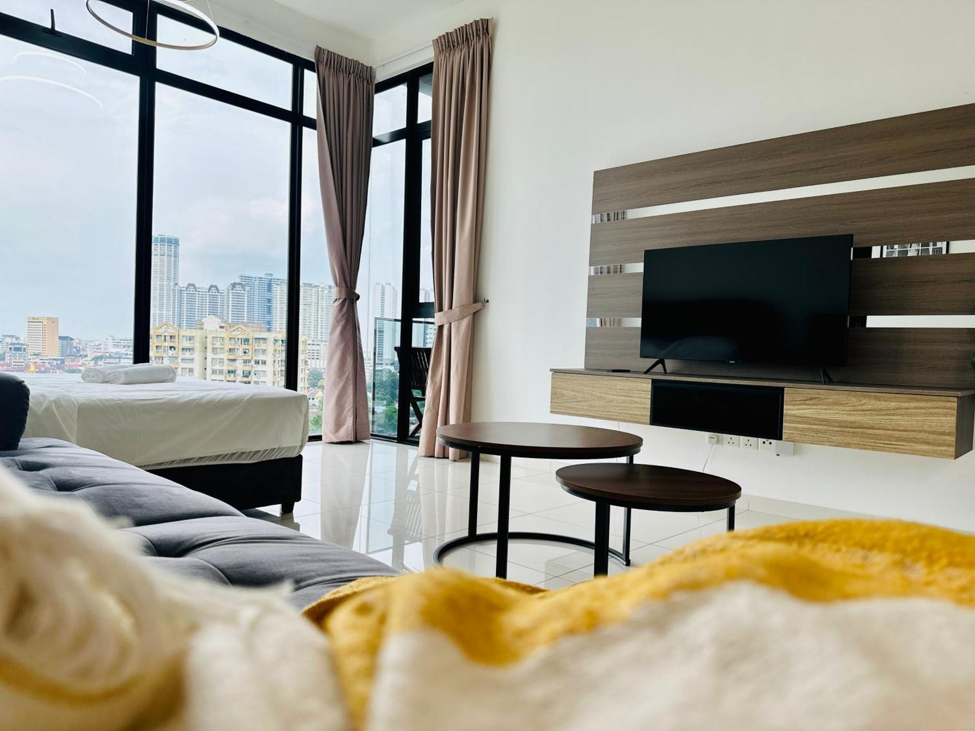 New Georgetown Instagramable 2Br Homestay For 10Pax 无敌美景两房民宿 Beacon Executive Suite 외부 사진