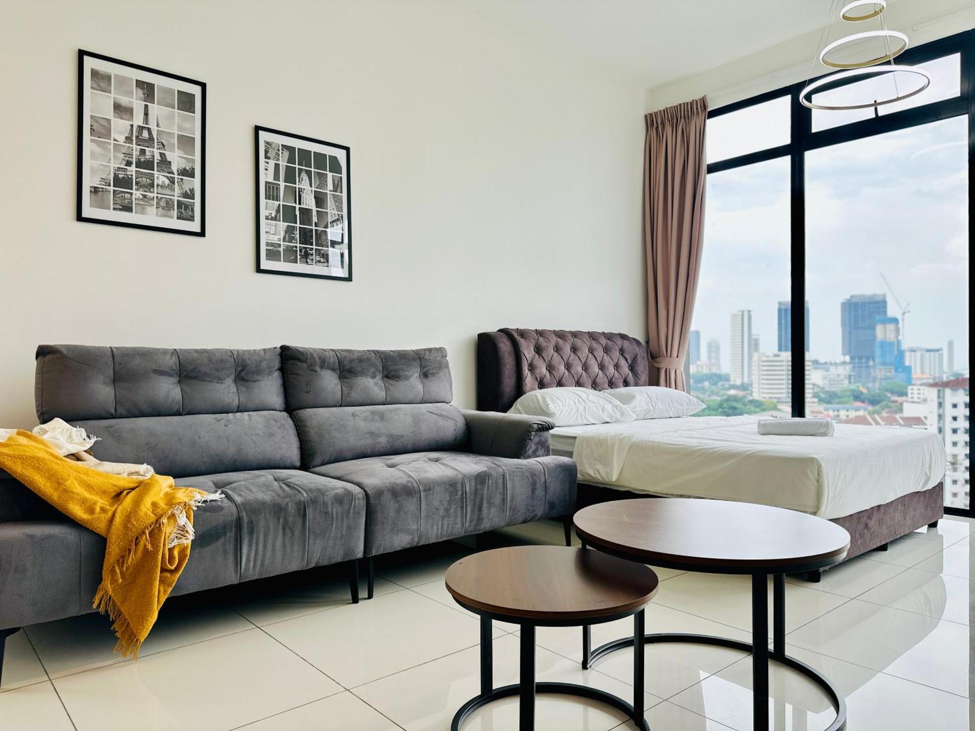 New Georgetown Instagramable 2Br Homestay For 10Pax 无敌美景两房民宿 Beacon Executive Suite 외부 사진